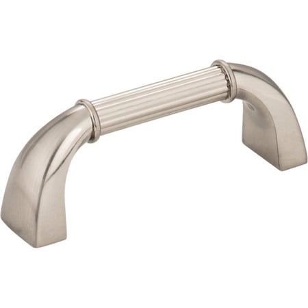 Jeffrey Alexander 3" Center-to-Center Satin Nickel Cordova Cabinet Pull Z281-SN